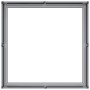 Jardinera 80x80x30 cm de acero galvanizado von , Töpfe und Pflanzgefäße - Ref: Foro24-860806, Preis: 50,00 €, Rabatt: %