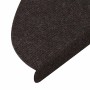 Alfombrilla autoadhesiva escalera 20 uds negro 65x22,5x3,5 cm de , Alfombrillas para escalones - Ref: Foro24-3365906, Precio:...