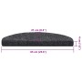 Alfombrilla autoadhesiva escalera 30 uds gris oscuro 65x21x4 cm by , Stair mats - Ref: Foro24-3365656, Price: 79,68 €, Discou...