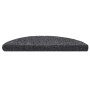 Alfombrilla autoadhesiva escalera 30 uds gris oscuro 56x17x3 cm de , Alfombrillas para escalones - Ref: Foro24-3365680, Preci...