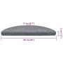 Alfombrilla autoadhesiva escalera 30 uds gris claro 56x17x3 cm by , Stair mats - Ref: Foro24-3365682, Price: 81,26 €, Discoun...