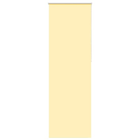 Estor Enrollable Opaco Amarillo 65x230 cm Tela Ancho 60,7 cm by , Blinds and blinds - Ref: Foro24-4012109, Price: 18,19 €, Di...