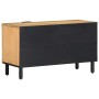 Mueble de TV madera maciza mango marrón 80x31,5x46 cm by , CD and DVD storage - Ref: Foro24-4017735, Price: 87,47 €, Discount: %