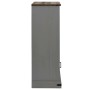 Vinoteca HALDEN con botelleros y puerta corredera gris pino by , Wine and liquor cabinets - Ref: Foro24-4018447, Price: 259,2...