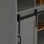 Vinoteca HALDEN con botelleros y puerta corredera gris pino by , Wine and liquor cabinets - Ref: Foro24-4018447, Price: 259,2...