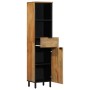Mueble de baño de madera maciza de mango marrón 38x33x160 cm by , Bathroom furniture - Ref: Foro24-4017742, Price: 191,22 €, ...