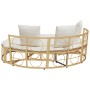 Tumbona cama de jardín sin capota de ratán sintético by , Outdoor beds - Ref: Foro24-4108237, Price: 316,78 €, Discount: %