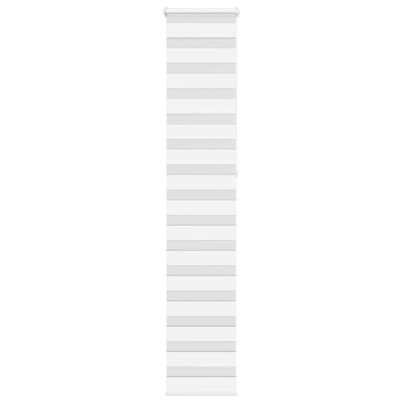 Estor cebra blanco 50x230 cm tejido ancho 45,9 cm poliéster by , Blinds and blinds - Ref: Foro24-4014797, Price: 22,87 €, Dis...