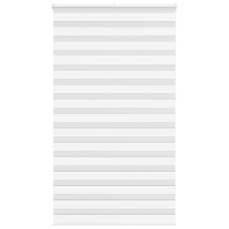 Estor cebra blanco 130x230 cm tejido ancho 125,9 cm poliéster de , Persianas y estores - Ref: Foro24-4014813, Precio: 34,70 €...