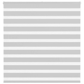 Estor cebra gris claro 145x100cm tejido ancho 140,9cm poliéster by , Blinds and blinds - Ref: Foro24-4014426, Price: 24,91 €,...