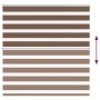 Estor cebra marrón 145x100 cm tejido ancho 140,9 cm poliéster by , Blinds and blinds - Ref: Foro24-4014322, Price: 24,91 €, D...