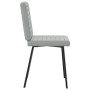 Sillas de comedor 4 unidades terciopelo gris claro von , Essstühle - Ref: Foro24-3315256, Preis: 165,99 €, Rabatt: %