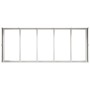 Jardinera 200x80x40 cm Acero inoxidable von , Töpfe und Pflanzgefäße - Ref: Foro24-860756, Preis: 166,53 €, Rabatt: %