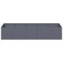 Jardinera acero gris antracita 200x80x40 cm von , Töpfe und Pflanzgefäße - Ref: Foro24-860754, Preis: 122,15 €, Rabatt: %