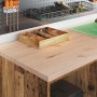 Armarios 6 uds para garaje madera ingeniería antigua madera by , Armarios industriales - Ref: Foro24-3328357, Price: 293,69 €...