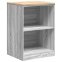 Armarios 6 uds para garaje madera ingeniería gris sonoma von , Armarios industriales - Ref: Foro24-3328355, Preis: 304,57 €, ...
