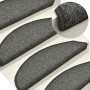 Alfombrilla escalera 30 uds gris oscuro 56x17x3 cm de , Alfombrillas para escalones - Ref: Foro24-3365745, Precio: 105,83 €, ...
