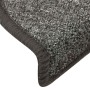 Alfombrilla escalera 30 uds gris oscuro 56x17x3 cm de , Alfombrillas para escalones - Ref: Foro24-3365745, Precio: 105,83 €, ...