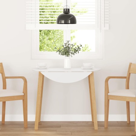 Mesa de comedor natural madera maciza roble caucho von , Küchen- und Esstische - Ref: Foro24-4102531, Preis: 160,00 €, Rabatt: %