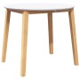 Mesa de comedor natural madera maciza roble caucho von , Küchen- und Esstische - Ref: Foro24-4102531, Preis: 160,00 €, Rabatt: %