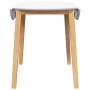 Mesa de comedor natural madera maciza roble caucho von , Küchen- und Esstische - Ref: Foro24-4102531, Preis: 160,00 €, Rabatt: %
