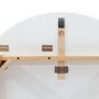 Mesa de comedor natural madera maciza roble caucho von , Küchen- und Esstische - Ref: Foro24-4102531, Preis: 160,00 €, Rabatt: %