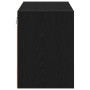 Armario de pared para garaje madera de ingeniería negra de , Armarios industriales - Ref: Foro24-860645, Precio: 54,37 €, Des...