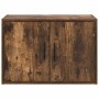 Armario de pared para garaje madera de ingeniería roble ahumado de , Armarios industriales - Ref: Foro24-860651, Precio: 41,5...