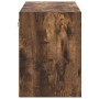 Armario de pared para garaje madera de ingeniería roble ahumado de , Armarios industriales - Ref: Foro24-860651, Precio: 41,5...