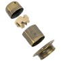 Portalámparas 2 uds bronce E27 by , Lighting accessories - Ref: Foro24-4106520, Price: 16,89 €, Discount: %