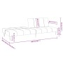 Sofá cama de 2 plazas terciopelo marrón by , Sofas - Ref: Foro24-375882, Price: 235,08 €, Discount: %