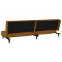 Sofá cama de 2 plazas terciopelo marrón von , Sofas - Ref: Foro24-375771, Preis: 242,36 €, Rabatt: %