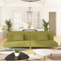 Sofá cama de 2 plazas con dos almohadas tela verde by , Sofas - Ref: Foro24-375894, Price: 245,46 €, Discount: %