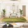 Sofá cama de 2 plazas con dos almohadas tela verde by , Sofas - Ref: Foro24-375894, Price: 245,46 €, Discount: %