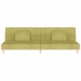 Sofá cama de 2 plazas con dos almohadas tela verde by , Sofas - Ref: Foro24-375894, Price: 245,46 €, Discount: %