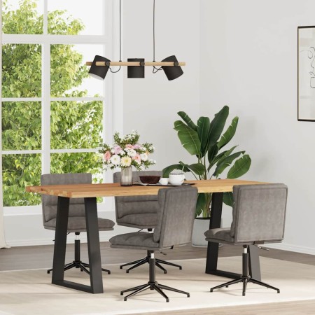 Sillas de comedor 4 unidades cuero sintético gris by , dining chairs - Ref: Foro24-3315677, Price: 250,16 €, Discount: %