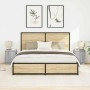 Mesillas de noche con luces LED 2 uds gris sonoma 38x34x50 cm de , Mesitas de noche - Ref: Foro24-861276, Precio: 82,05 €, De...
