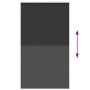 Estor Enrollable Opaco negro 130x210 cm Tela Ancho 126,6 cm by , Blinds and blinds - Ref: Foro24-4010926, Price: 40,41 €, Dis...