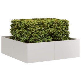 Jardinera 100x100x30 cm Acero inoxidable by , Pots and planters - Ref: Foro24-860812, Price: 97,94 €, Discount: %