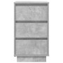 Mesilla de noche con luces LED gris hormigón 38x34x65 cm von , Nachttische - Ref: Foro24-861304, Preis: 80,79 €, Rabatt: %