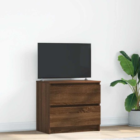 Mueble para TV madera contrachapada marrón roble 60x35x54 cm de , Muebles TV - Ref: Foro24-861784, Precio: 72,56 €