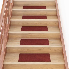 Alfombrillas escaleras autoadhesivas 30uds rojas 60x25 cm by , Stair mats - Ref: Foro24-3365707, Price: 59,82 €, Discount: %