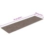 Alfombrillas escaleras autoadhesivas 30uds crema 76x20 cm by , Stair mats - Ref: Foro24-3365730, Price: 65,34 €, Discount: %