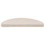 Alfombra autoadhesiva escalera sisal 30 uds 65x21x4 cm Berber by , Stair mats - Ref: Foro24-3365881, Price: 211,82 €, Discoun...