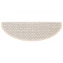 Alfombra autoadhesiva escalera sisal 30 uds 65x21x4 cm Berber by , Stair mats - Ref: Foro24-3365881, Price: 211,82 €, Discoun...