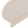 Alfombra autoadhesiva escalera sisal 30 uds 65x21x4 cm Berber by , Stair mats - Ref: Foro24-3365881, Price: 211,82 €, Discoun...