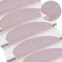 Alfombra autoadhesiva escalera sisal 30 uds 65x21x4 cm rosa by , Stair mats - Ref: Foro24-3365876, Price: 148,50 €, Discount: %