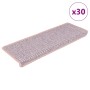 Alfombra autoadhesiva escalera sisal 30 uds 65x21x4 cm rosa by , Stair mats - Ref: Foro24-3365888, Price: 183,81 €, Discount: %