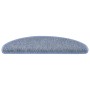 Alfombra autoadhesiva escalera sisal 30 uds 65x21x4 cm azul by , Stair mats - Ref: Foro24-3365874, Price: 176,28 €, Discount: %