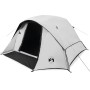 Tienda familiar 6 personas tela opaca impermeable blanca de , Tiendas de campaña - Ref: Foro24-4009565, Precio: 215,92 €